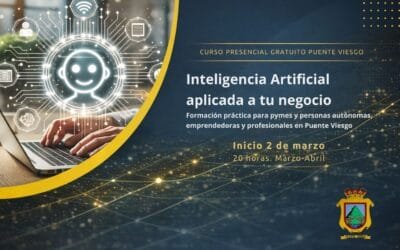 Curso presencial de Inteligencia Artificial aplicada al negocio y a la actividad profesional en Puente Viesgo